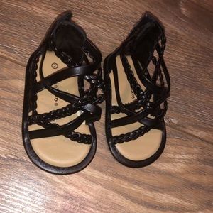 Black sandals